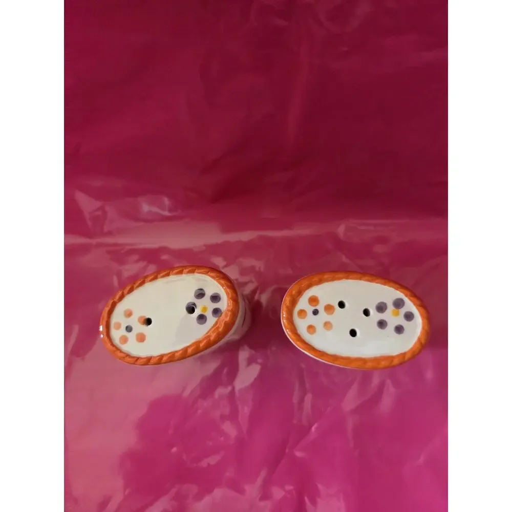 Boofetti Temp-tations Ceramic Salt An Pepper Shakers Halloween